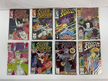 Silver Surfer Comic Book Lot (1980s-1990s) - Box 16