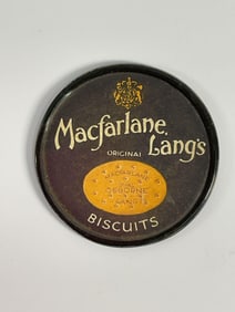 Vintage Macfarlane Lang’s Biscuits Tin Lid