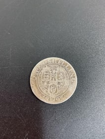 1895 British One Shilling Coin - King Edward VII