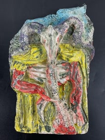 Ram Skull Surrealist Artwork