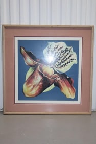 "Orchid" by Lowell Nesbitt (American,B. 1933-1993)