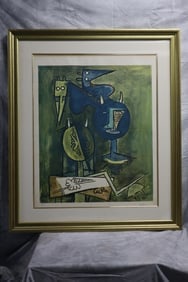 Wifredo Lam(Cuban, 1902-1982) Lithograph 50/100 (1 of 6)