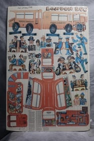 Red Grooms (American, b. 1937) London Bus