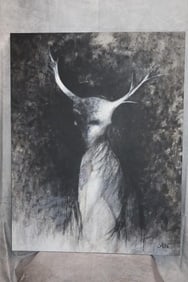 Amilkar Fernández Betancourt(Cuban, B.1974) Oil painting
