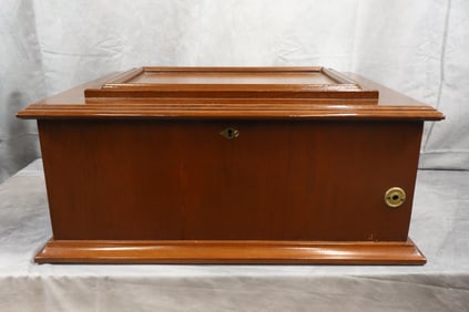 Antique-Style Wooden Music Box