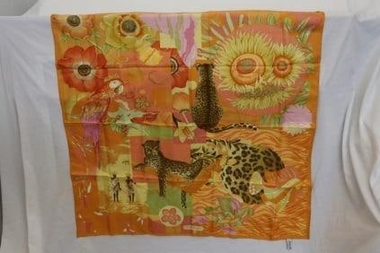 Salvatore Ferragamo Silk Scarf