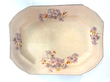 Vintage Ceramic Decal Platter, Box 7 - Photo 18