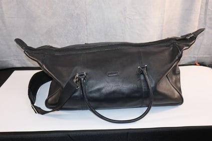 "Bosca" Leather Duffel Bag
