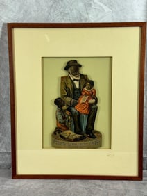 "Ayer's Cathartic Pills", Framed Advertisement
