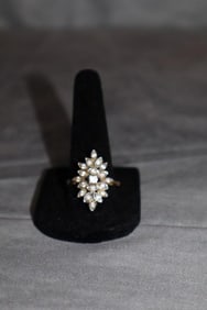 Cluster Diamond Ring
