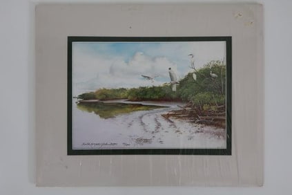 "Spring Time Shoreline" by Keith Martin Johns 95/100