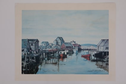 "Peggys Cove" by Keith Martin Johns 51/950