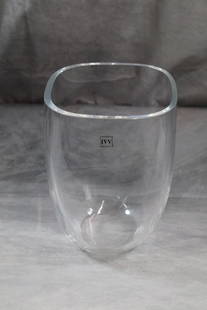 IVV Hand Blown Glass Vase - Medium: IVV hand blown glass vase