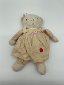 Vintage Plush Bunny Doll - Bogota Colombia