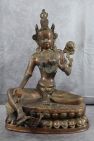 "Tara" Hindu Bronze Statue