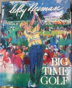 Book "Big-Time Golf by LeRoy Neiman 1992