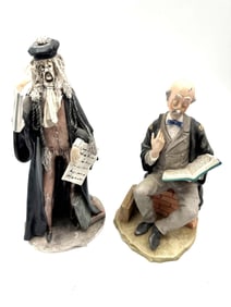 Set of Porcelain Figurines - Signed, Artist Unknown