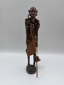 Hand-carved African Tribal Figure