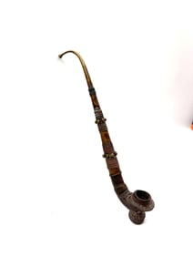 African Tribal Ceremonial Pipe