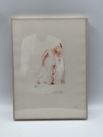 "Narcissus" by Salvador Dali (Spain, 1903-1989) Etching