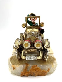 Clown Driving Antique Car by Ron Lee 1986