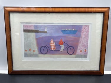 “Tandem II?? by Paula McArdle (American, b.1971) Lithograph