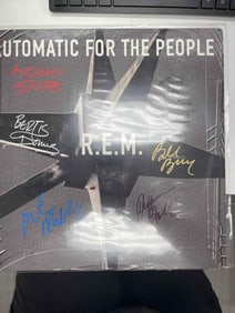 Signed "Automatic for the People" Album by R.E.M.