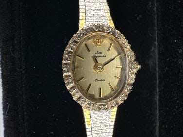Jules Jurgensen Vintage Ladies' Wristwatch Stainless Steel