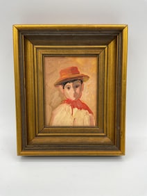 Portrait of a Child in Red Hat attributed to Chaim Soutine