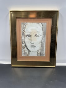 Monochrome Female Portrait by Peter Keil