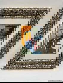 Attributed to Serge Poliakoff (Russia, 1906-1989) Mixed Media