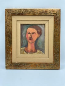 Portrait of a Woman after Amedeo Modigliani