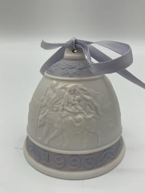Lladro 1993 Christmas Bell Ornament