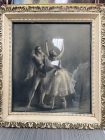 Ballet Pair in Performance by Charlot AFTER RAYMOND CHARLOT