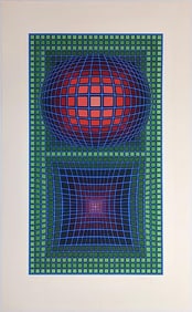 Victor Vasarely 'Composition'