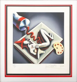 Mark Kostabi 'Fetal Position'