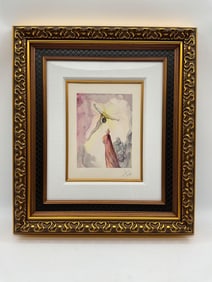 "Ghost of Christ" by Salvador Dali (Spain, 1904-1989) HAND SIGNED Lithograph