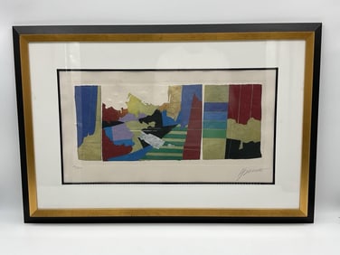 Cranberry Delight by Max Hayslette (American, 1929-2024) Lithograph