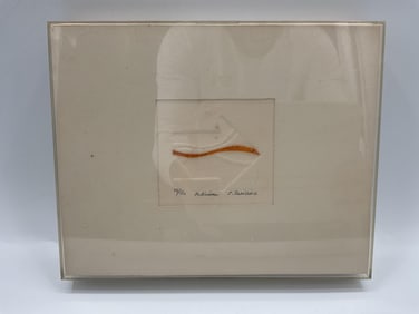 "Activismo" by Jean Soriano (Alegeria, b.1943) Etching