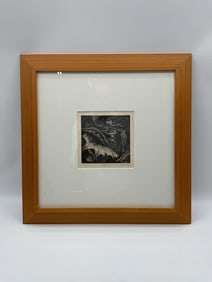 Autumn by Max Standley (American, b.1942) Engraving