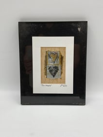 Two Hearts by Juna Mixed Media
