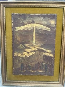 Vintage Artini Resin Engraving