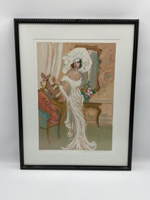 "Camille" by Isaac Maimon (Israel, b.1951) Serigraph