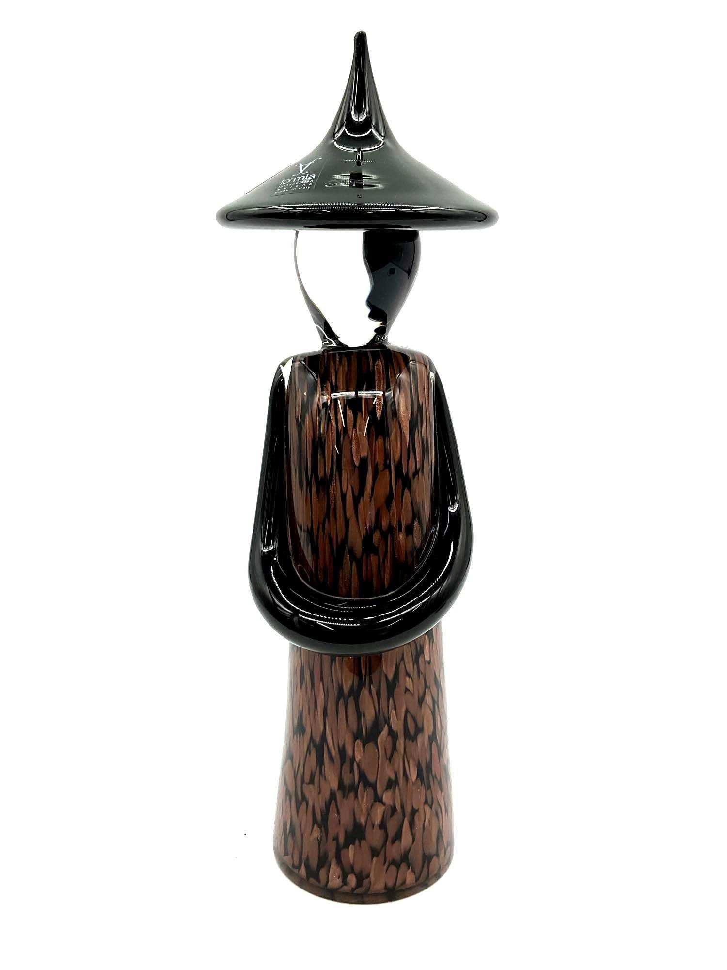 Formia Murano Glass Monk Sculpture by Loris Sturiale Set (1 of 5)