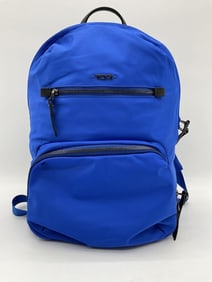 Tumi Blue Nylon Backpack