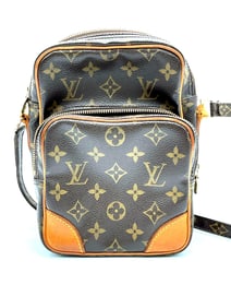 Louis Vuitton Monogram Amazone Crossbody Bag Coated canvas and leather trim