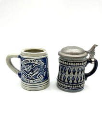 Pair of Mini German Beer Steins
