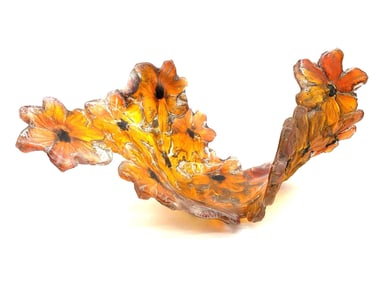 Unique Wing Shaped Amanda Brisbane Glass