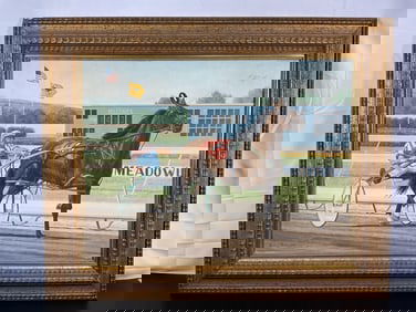 Harness Racing Hall of Fame Painting, Standardbred Art, Nihilator,