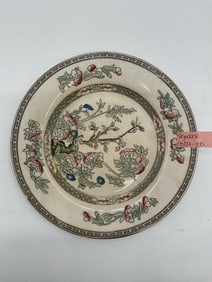Indian Tree Pattern Plate by John Maddock & Sons